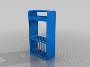 fluval spec filter basket 3d print model - Mito3D