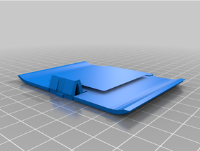 atari lynx battery cover cartridge door atarilynx 3d print model - Mito3D