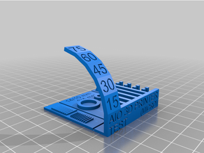 faster printer test 3d print model - Mito3D