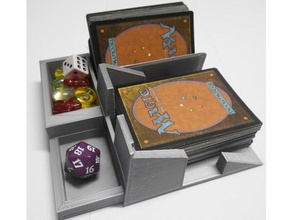 mtg plate forme carte table organisateur jeu plateau magie rassemblement 3d print model - Mito3D