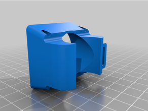e3d cooler+fanduct 40mm - left 3d print model - Mito3D
