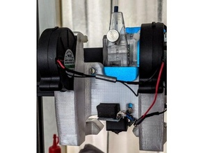 bmg mosquito fan duct clone 5015 swx1 dual sidewinder x1 3d print model - Mito3D