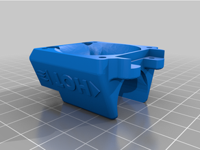 blv mgn chariot v6 casier ir mini aérographe buse extrudeuse remix cube mod e3dv6 e3d 3d print model - Mito3D
