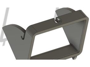 coberta ficar pé cabo suporte 3d impressão caso bainha deck riacho 3d print model - Mito3D