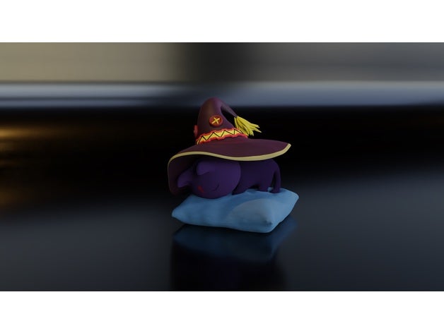 chomosuke konosuba assonnato 3D print model - Mito3D