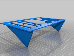 telaio Waveshare 75 pollice paper Schermo 3d print model - Mito3D