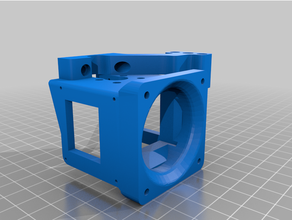 mounting head bluer bltouch support mount 3d print model - Mito3D