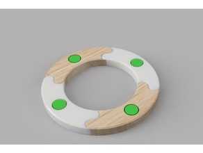 Frühling Ring cnc 3d print model - Mito3D