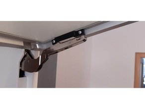 ikea avsikt utrusta hinge adapter cupboard door horizontal ikeahack hack kitchen 3d print model - Mito3D