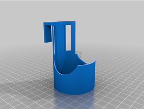 martillo soporte cortar cinturón acortar 3d print model - Mito3D