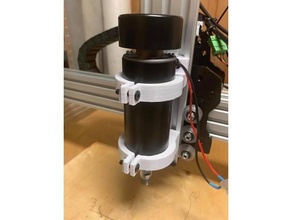 500w spindle mount 2040 chinese ox cnc 3d print model - Mito3D