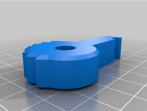 Seil Ventil Nocken Klampe 3d print model - Mito3D