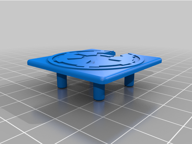 4040 boné imperial suporte extrusão endcap 3D print model - Mito3D