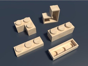 exin castillos piezas 3 edificio bloques 3d print model - Mito3D