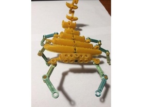 escorpião insetoid Lego Tecnico kit compatível 3d print model - Mito3D