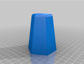 molde pára maceta hexagonal 3d print model - Mito3D