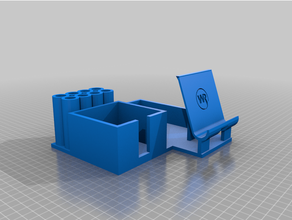 Schreibtisch Veranstalter Linkshänder 3d print model - Mito3D