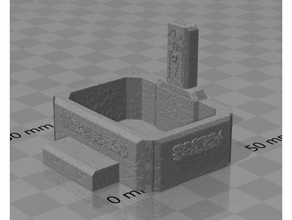 cüce küvet taş kafatası stüdyolar 3d print model - Mito3D