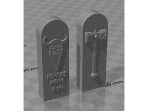 cüce ayakta taşlar taş kafatası stüdyolar 3d print model - Mito3D