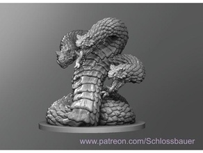katlı dnd Zindanlar ejderhalar masaüstü 3d print model - Mito3D