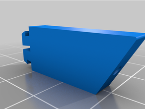 topçu yan sarmalayıcı x1 Myplus Led ışık bar binmek Kulp destek 3d print model - Mito3D