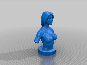 pícaro x men busto 3d impresión maravilla historietas 3d print model - Mito3D
