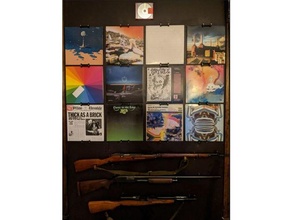 vinyle record mur monter supports décoration musique organisateur records afficher 3d print model - Mito3D