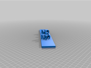 dual plate - mom & dad stl file tinkercad 3d print model - Mito3D