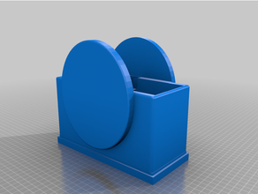 spool case filament holder spoolholder mount 3d print model - Mito3D