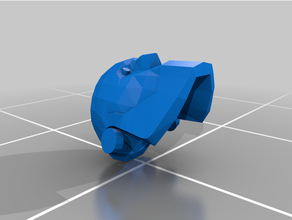 pesado robô cabeça botkiller armas cara equipe fortaleza 2 tf2 3d print model - Mito3D