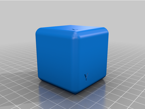 50mm smoother calibration cube 3d print model - Mito3D