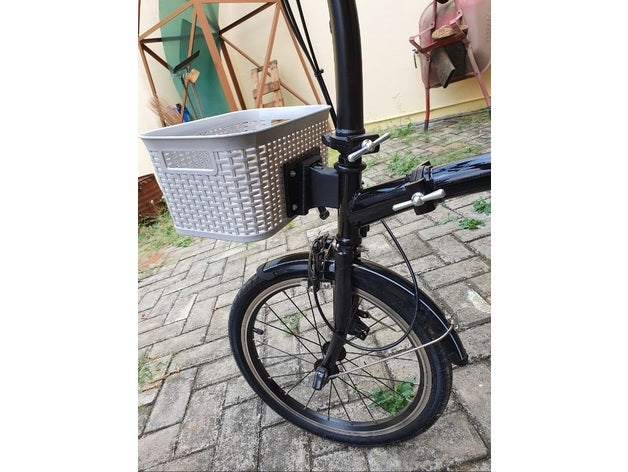 taşıyıcı blok dirsek Brompton model montaj 3D print model - Mito3D