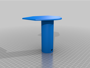 pool pole valley cleaner tool 3d print model - Mito3D