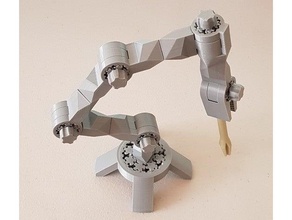 modulaire jouet robot bras caméra monter serrer bureau lampe épicycloïdal microphone supporter planétaire équipement boîte vitesses 3d print model - Mito3D