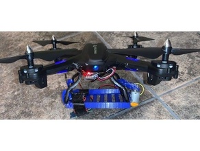 drone trap door hook snaptain 3d print model - Mito3D