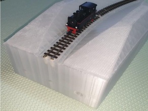 h0e printed track modules v2 fremo 3d print model - Mito3D