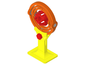 izokahedron kardanik süspansiyon 3d print model - Mito3D