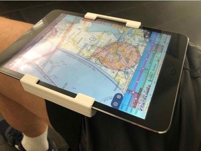 pilot tablet clamp kneeboard 3d print model - Mito3D