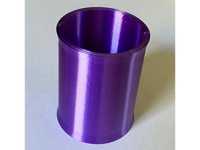 klippig Tasse Container Haarspange einrasten Haar Clip elastisch Krawatte Wandlampen Goodie Pony Schwanz 3d print model - Mito3D