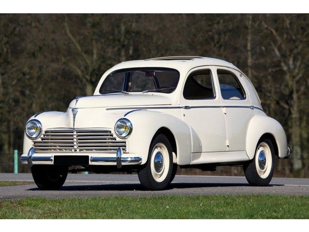 peugeot 203 berline 1956 1948 1949 1950 1951 1952 1953 1954 1955 1957 1958 1959 1960 40s 50s 60s voiture français hd660s 3D print model - Mito3D