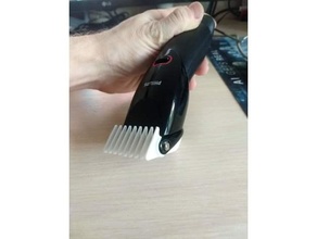replacement hairbrush philips hair clipper 3d print model - Mito3D