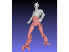 darth maul base spada laser gambe remixare azione figura darthmaul figurina scultura Guerre stellari stella guerre 3d print model - Mito3D