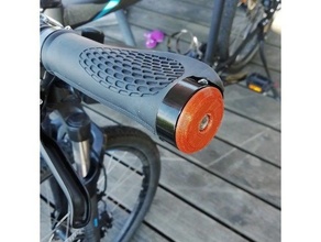 mtb bar screw clamp bike handlebar mount 3d print model - Mito3D