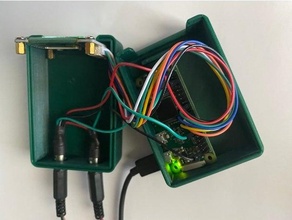 Humiwatch caso bainha charuto umidade sensor humidor framboesa pi temperatura 3d print model - Mito3D