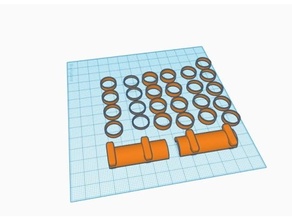 affettato tubo distanziatori 3d print model - Mito3D