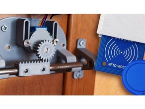 Tür sperren Arduino drucken Youtube Kanal 3d Drucker Drucken Mega Nano rfid uno cr 10 Realität Ender 3 DIY 3d print model - Mito3D