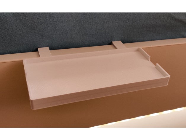 bed phone shelf bedroom holder 3D print model - Mito3D