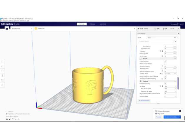 füzyon 360 Kahve 3D print model - Mito3D