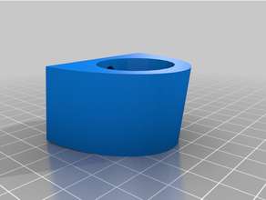 base para voltimetro tomas usb redondas 3d print model - Mito3D