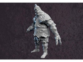 gloomhaven living corpse 3dprinting enemies fantasy miniature monster 3d print model - Mito3D